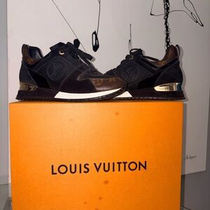 Louis Vuitton Black and Brown Sneakers